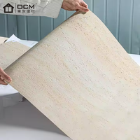 Panneaux muraux en dalles de roche ultra-minces au design moderne Nouveau travertin en pierre flexible Caractéristiques de hall extérieur décoratif souple et pliable