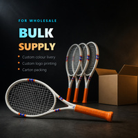 Raquette de tennis en fibre de carbone Influence 290g, cordage en nylon extra dur, grip G2, 300mm+, équilibre, pour joueurs amateurs, entraînement de puissance