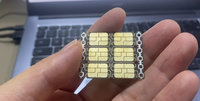 Polycarbonate Clear ID Card with NFC 1K Chip UV Security Watermark PVC Business Card