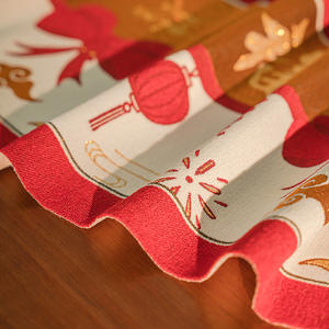 <span class=keywords><strong>Camino</strong></span> <span class=keywords><strong>de</strong></span> <span class=keywords><strong>mesa</strong></span> <span class=keywords><strong>de</strong></span> banquete <span class=keywords><strong>de</strong></span> té <span class=keywords><strong>de</strong></span> tira Media Roja festiva Mantel <span class=keywords><strong>de</strong></span> comedor LARGO <span class=keywords><strong>DE</strong></span> <span class=keywords><strong>A</strong></span>ño Nuevo para <span class=keywords><strong>mesa</strong></span> <span class=keywords><strong>de</strong></span> centro <span class=keywords><strong>de</strong></span> boda mejora tejido - Product Image 4