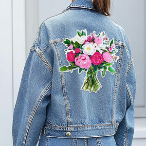<span class=keywords><strong>Bordado</strong></span> 3D e impresión artesanía mixta parche floral DIY hierro-<span class=keywords><strong>en</strong></span>/coser bolsa <span class=keywords><strong>de</strong></span> ropa parche decorativo - Product Image 4