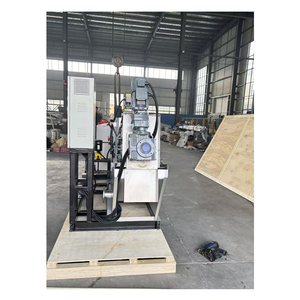 Machine de déshydratation des boues industrielles, presse à vis multi-disques mobile montée sur châssis, système de séparation solide-liquide, 3P 380V - Product Image 2