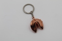 Porte-clés métal personnalisé 3D Fortune Lucky Cookie Cadeau de boutique de Fortune Cookies