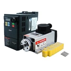 Moteur de broche HLTNC CNC GDZ-80*73 -2.2 ER20 24000 tr/min 220V/380V refroidi par air 2.2kW pour routeur CNC - Product Image 3