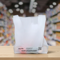 Sacs en plastique PE réutilisables personnalisés de marque UKHI, à découpe en U, thermoscellables, recyclables, biodégradables, avec valve, pour supermarché