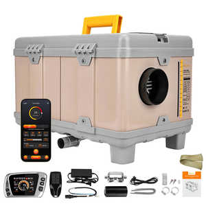 Radiateur de chauffage au diesel rose XMZ 5KW pour caravane, camion, bus - 110-240V, interrupteur LCD, garantie 1 an, neuf - Product Image 2