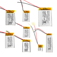 Batterie Li-ion polymère à haute capacité approuvée par BIS OEM, batterie plate au lithium polymère 3.7V 555075 2500mah, batterie au lithium polymère