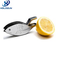 Milieuvriendelijke Roestvrijstalen Visvormige Citroenpers Multifunctionele Handmatige Fruitgroentesapcentrifuge Voor Huishoudelijk Keukengebruik