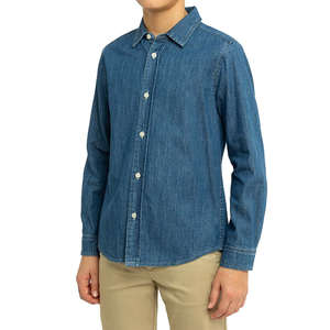 OEM Custom Made Men's Casual Long Sleeve Denim Shirt Élégant Confortable Écologique Respirant Coton pour les Sports de Plein Air - Product Image 6