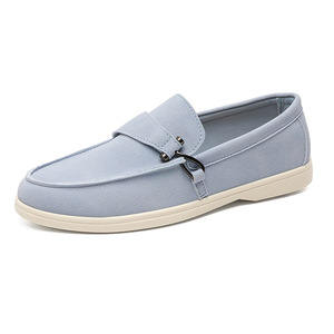 Mychonly Mocassins pour hommes Chaussures de sport plates confortables Chaussures habillées de <span class=keywords><strong>luxe</strong></span> de haute qualité Baskets de mode pour hommes - Product Image 4