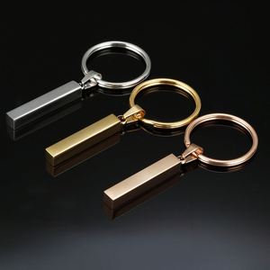 Llaveros de Barra de Oro Personalizados al por Mayor para Hoteles, Llaveros Promocionales de Alta Calidad con Logotipo para Hombre - Product Image 3