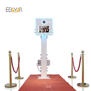 15.6 inches screen adjustable photo booth for rental earn photo booth money portable photo booth