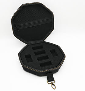 Estuche de almacenamiento en miniatura octogonal de 6 ranuras de forma única Estuche DE TRANSPORTE DE figura en miniatura resistente duro para jugadores de rol - Product Image 4