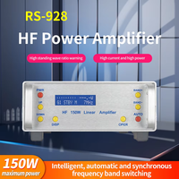 Recent RS-928 150W HF Power Amplifier 0.5-30MHz Half Duplex Shortwave Walkie Talkie for FM AM CW SSB SDR FT8 Transceiver