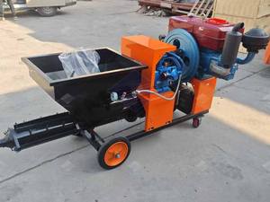 Intelligent Factory Supply Touch-Screen Concrete Sprayer <b>Hydraulic</b> Concrete <b>Pump</b> for Light Rail Projects - Product Image 6