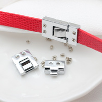 8mm 10mm connecteur breloques boucle pour la fabrication de Bracelet femmes bijoux connecteur fermoir collier pour animaux de compagnie bricolage accessoires porte-clés cadeau