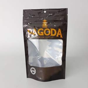 Bolsa de Mylar con Cierre Zip y Base Redonda para Dulces, Diseño Personalizado con su Propio Logotipo para Chocolates, Bocadillos y Galletas - Product Image 3