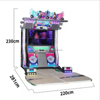 Machine de jeu de danse de musique vidéo d'arcade de haute qualité Pump It up Machine à tambour de danse à vendre