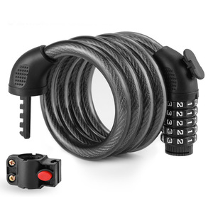 <span class=keywords><strong>Antivol</strong></span> de vélo en acier portable de haute qualité sélectionné, cadenas à combinaison <span class=keywords><strong>antivol</strong></span> adapté aux vélos électriques de montagne - Product Image 6