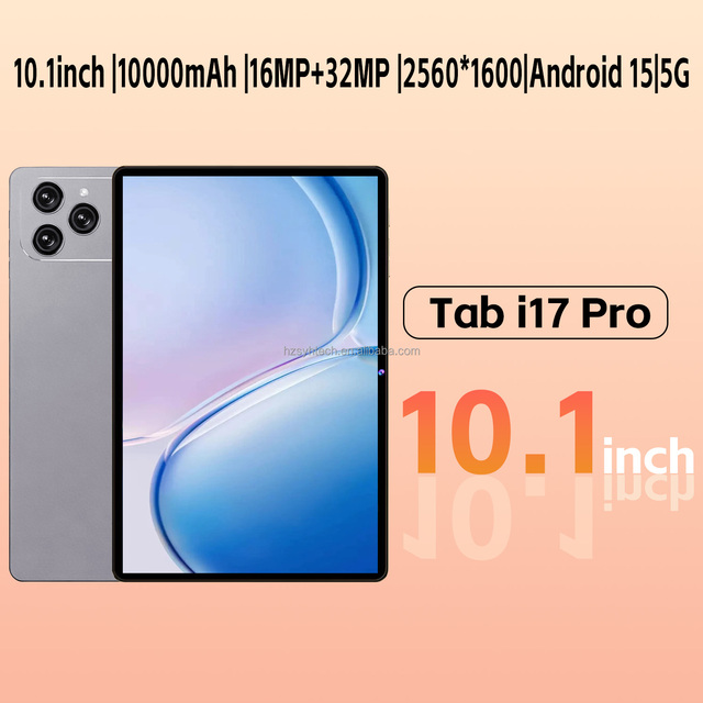 2026 Flagship Tab I17 Pro Tablet PC 10.1" HD Large Screen 16GB+1TB Storage Android15 Wi-Fi GPS Business Office Tablet PC