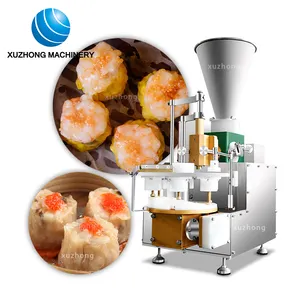Máquina de dumplings de arroz al vapor, máquina para hacer productos de grano, Shumai Siomai Dimsum Siu Mai