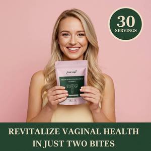 Integratori Probiotici Tutto-in-Uno per Donne con Etichetta Privata Personalizzata per Nutrizione Quotidiana e Equilibrio della Flora Vaginale OEM - Product Image 2