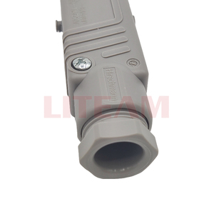 Connecteur d'alimentation ST Series STAK 3 N d'origine, connecteur industriel de qualité industrielle, connecteur droit, protection contre les tensions, 3 broches + PE, boîtier gris - Product Image 3