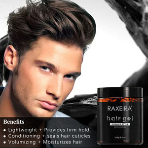 Gel Coiffant Professionnel Fixation Forte Naturelle pour Hommes – Gel Coiffant et Cire pour Cheveux, Idéal pour Tresses et Contrôle des Bords - Product Image 3