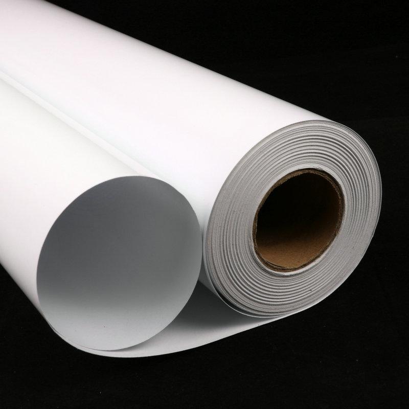 120 г/140 г для печати белые само-светоотражающие клейкие виниловые ленты ПВХ самоклеющиеся виниловые наклейки