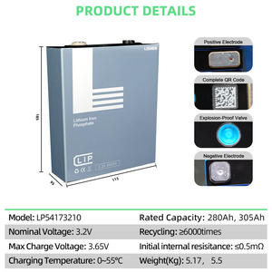 300ah 310ah电池500 ah 400ah 280ah <span class=keywords><strong>3.2</strong></span> v 300锂电池 - Product Image 6