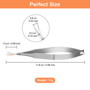 Cortacutículas de acero inoxidable con forma de cola de golondrina para manicura y eliminación de cutículas - Product Image 3