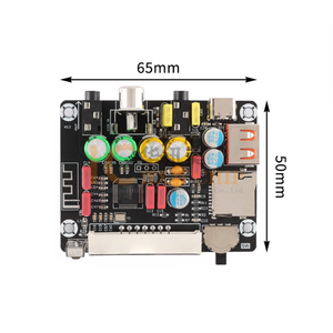 Unidad flash USB <span class=keywords><strong>Bluetooth</strong></span> con fiebre sin pérdidas K1, tarjeta de sonido coaxial, Módulo de placa de decodificación TF, amplificador, Sintonización DSP frontal - Product Image 3