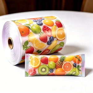 <span class=keywords><strong>Film</strong></span> d'emballage alimentaire en rouleau laminé thermoscellable en plastique et aluminium pour le pain, vente en gros du fabricant - Product Image 1
