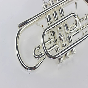 La scelta migliore <span class=keywords><strong>cornetto</strong></span> placcato argento <span class=keywords><strong>cornetto</strong></span> <span class=keywords><strong>oro</strong></span> ottone in chiave di B piatto di alta qualità professionale banda prestazioni cornetta TP022016 - Product Image 5