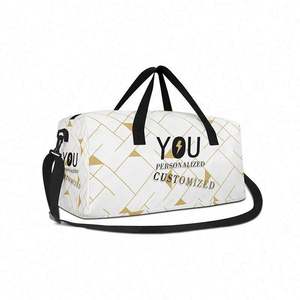 Bolsa de Viaje Plegable de Nailon Ligero de Gran Capacidad con Logotipo Personalizado, Bolsa de Almacenamiento para Ropa, Fitness, Yoga - Product Image 5