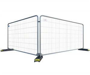 Panneaux de clôture temporaire de style Heras standard 2m x 3,5m, clôture mobile en treillis soudé pour la sécurité et la protection des chantiers de construction - Product Image 6