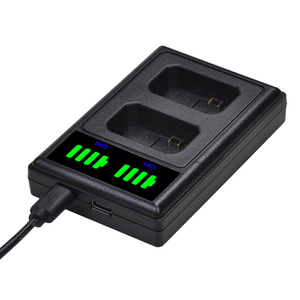 <span class=keywords><strong>Chargeur</strong></span> USB 2 ports LED NP-FW50 FW50 pour appareils photo Sony Alpha <span class=keywords><strong>A33</strong></span> A35 A37 A55 SLT-<span class=keywords><strong>A33</strong></span> A35 A37 A37K A37M A55 A55V - Product Image 5