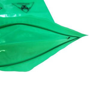 Espécimen de riesgo biológico 6x10 pulgadas/15,2x24,2 cm Congelar-Refrigerar Ziplock Top Impresión de logotipo personalizado Almacenamiento de muestras de laboratorio - Product Image 3