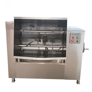 Mélangeur à viande industriel 50L à double arbre en acier inoxydable 304 à vitesse variable pour boucherie, restaurant, charcuterie artisanale - Product Image 1