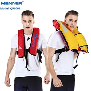 طريقة تصميم السترة التلقائي نفخ سترة الحياة تعزيز السلامة نوع كيس الهواء لقوارب النجاة - Product Image 1