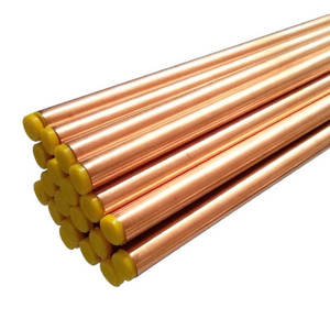 Tube droit en cuivre C11000 C12000 C12200, petit et grand diamètre, tuyau en cuivre AC pour climatiseur et réfrigérateur JIUHAO Shandong - Product Image 1