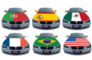 Cubierta de coche de poliéster 100% personalizada con espejo retrovisor llamativo eliminado cubierta de capó resistente a la decoloración no deja rastro - Product Image 3