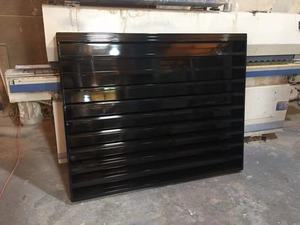 تصميم عصري شائع لأثاث صالونات الأظافر، رف جداري لطلاء الأظافر مع أدراج - Product Image 5