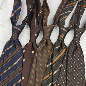 Corbata <span class=keywords><strong>de</strong></span> mano <span class=keywords><strong>de</strong></span> 8CM <span class=keywords><strong>para</strong></span> hombre, <span class=keywords><strong>traje</strong></span> <span class=keywords><strong>de</strong></span> Negocios Oficial, boda, Paisley, raya, vino, Borgoña, café, corbata <span class=keywords><strong>para</strong></span> el cuello del <span class=keywords><strong>novio</strong></span> - Product Image 2