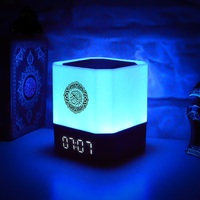 Montre Coran Islamique avec Azan, Lecteur Coranique, Cadeau Islamique, Haut-parleur Coranique Numérique Bluetooth avec Coran Complet, Haut-parleur Kaaba