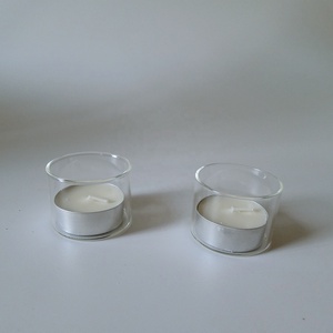 Piccolo portacandele Tealight elegante Design in alluminio per comode barre usa il sostenitore delle candele - Product Image 2