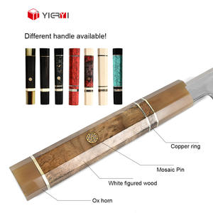 Professionale giapponese Sashimi Sushi <span class=keywords><strong>pesce</strong></span> coltello da cucina filettatura manico personalizzato ad alto tenore di carbonio Pro <span class=keywords><strong>coltelli</strong></span> fatti a mano <span class=keywords><strong>per</strong></span> Chef - Product Image 5