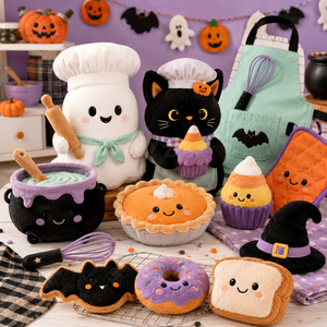 Mainan Boneka Unik Bertema Makanan untuk Promosi Kafe - Bahan Daur Ulang, Branding Kustom, Grosir dalam Jumlah Besar - Product Image 1