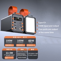 Meilleure batterie externe pour PC, charge rapide, haute capacité, 100000 mAh pour ordinateur