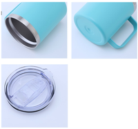 Collection Premium de tasses en acier inoxydable Emballage de boîte-cadeau personnalisé mat durable Type de bouteille sous vide pour le camping